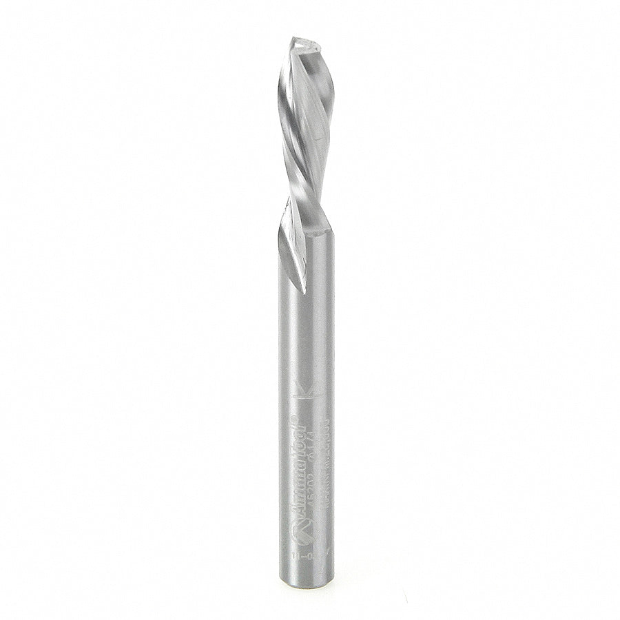 Amana Tool 46202 Solid Carbide Spiral Plunge 1/4 Dia x 3/4 x 1/4 Inch Shank Down-Cut