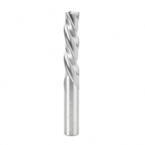 Amana Tool 46218 Solid Carbide Spiral Plunge 1/2 Dia x 2 Inch x 1/2 Shank Down-Cut, 3-Flute