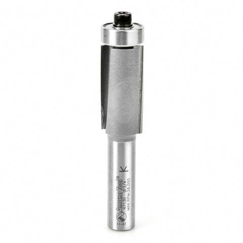 Amana Tool 47130 Carbide Tipped Up-Shear SuperTrim™ Flush 3/4 Dia x 1-1/2 x 1/2 Inch Shank