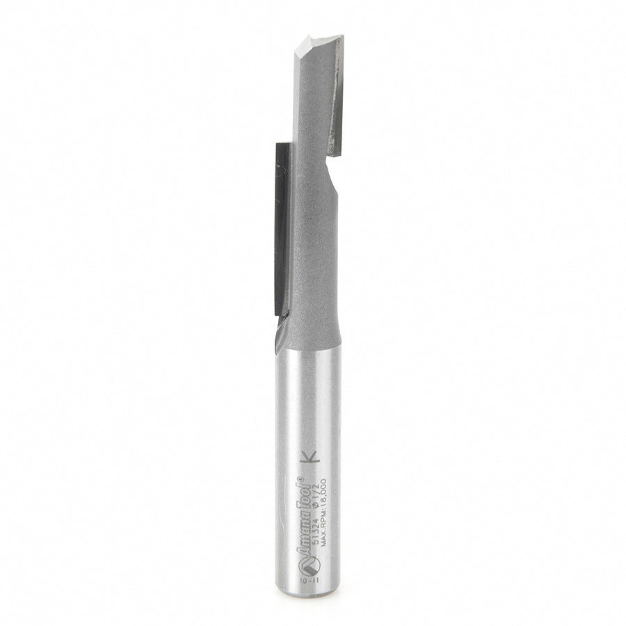 Amana Tool 51324 Carbide Tipped Opposite Shear Staggered Shear Tooth Plunge 1/2 Dia x 2 Inch x 1/2 Shank