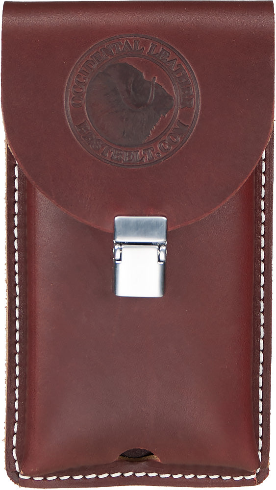 Occidental Leather 5328 Clip-On Leather Phone Holster LG.