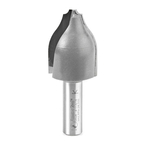 Amana Tool 54528 Carbide Tipped Ogee with Bead Vertical Raised Panel 7/8 Radius x 1-3/16 Dia x 1-5/8 x 1/2 Inch Shank