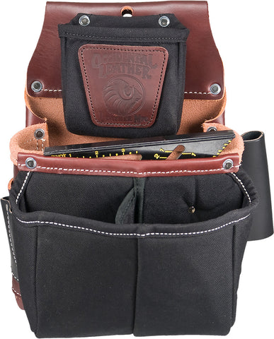 Occidental Leather 5564 Belt Worn Fastener Bag w/ Divided Nylon DB