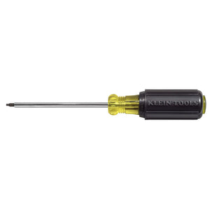 Klein Tools 661 Screwdriver, #1 Square Recess Tip, 4-Inch Shank