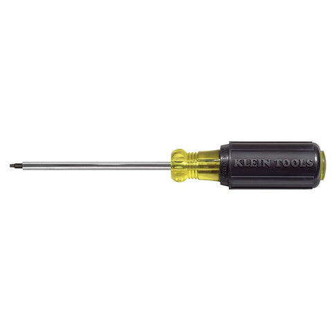 Klein Tools 661 Screwdriver, #1 Square Recess Tip, 4-Inch Shank