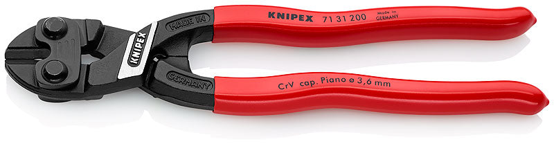 Knipex 71 31 200 SBA 8" CoBolt Bolt Cutter with Notched Blade