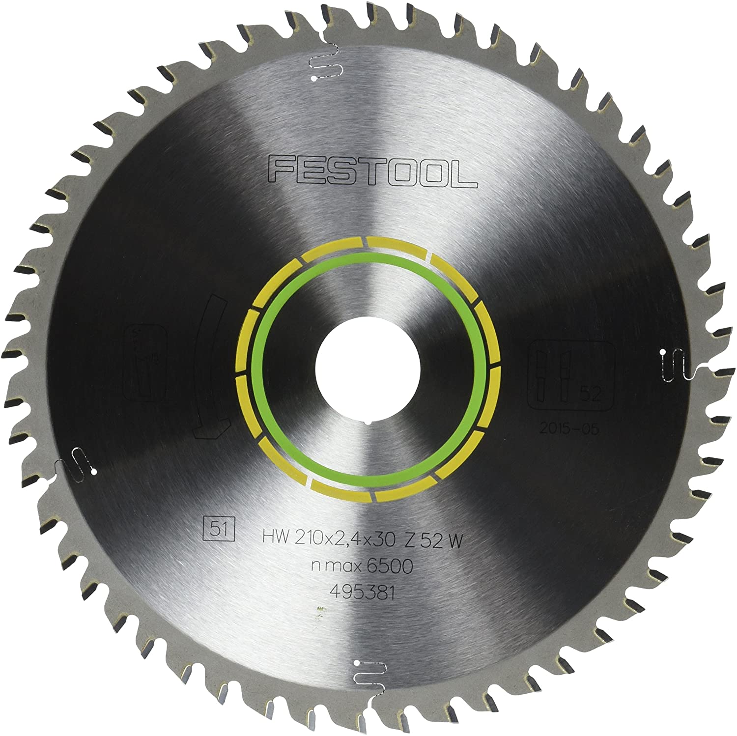 Festool 495381 Fine Tooth Cross-Cut Saw Blade for TS 75 Plunge Cut Saw –  Tool Factory Outlet
